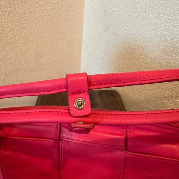 BOTTEGA VENETA Arco Intrecciato Leather Tote Bag in Pink Authentic - Picture 11 of 17